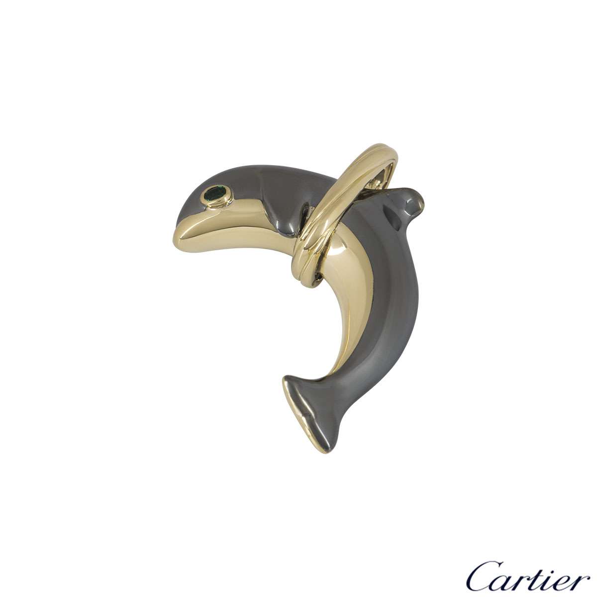 cartier dolphin pendant